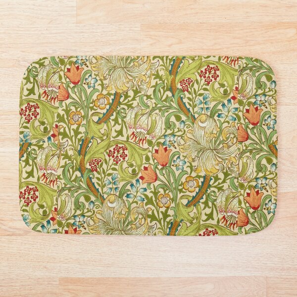 William Morris Golden Lily Bath Mat
