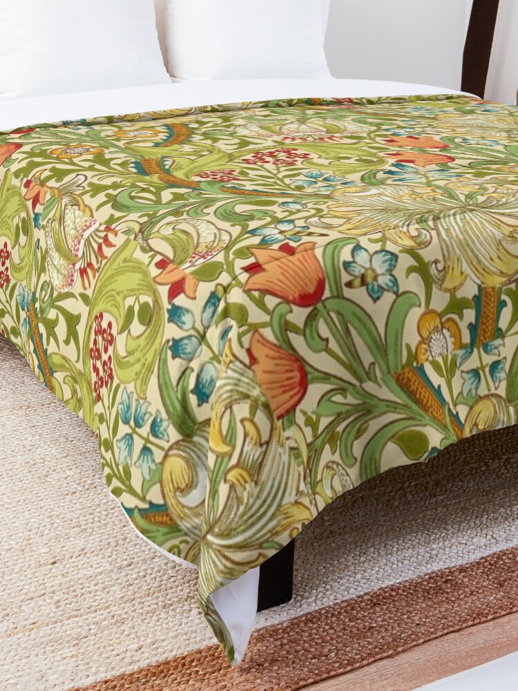 Alternate view of William Morris Golden Lily Comforter