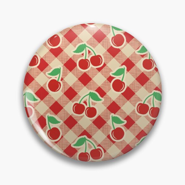 Item preview, Cherry Tablecloth Vintage Pinup Picnic designed and sold by retrobox.