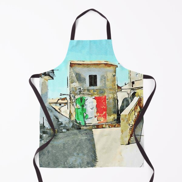 Item preview, Tortora glimpse with Italian flag painted on the wall of building designed and sold by Giuseppe Cocco.