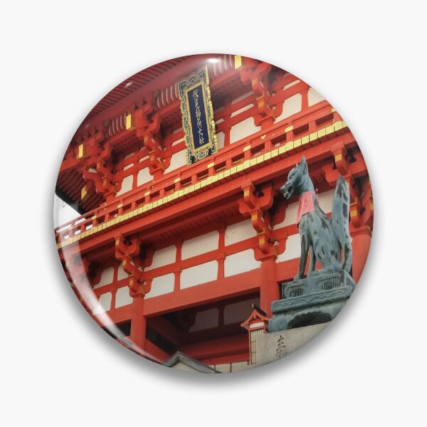Item preview, Fushimi Inari-taisha Shrine in Kyoto, Japan designed and sold by Wisps & Whiskers Designs.
