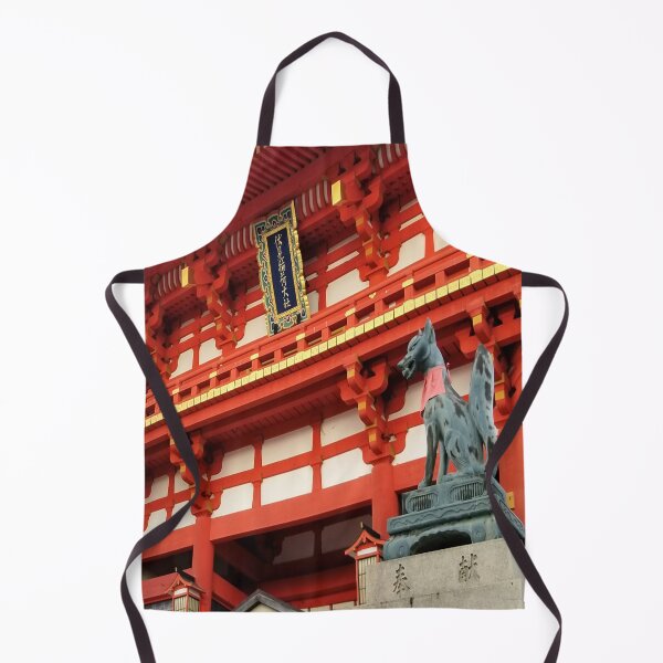 Item preview, Fushimi Inari-taisha Shrine in Kyoto, Japan designed and sold by Wisps & Whiskers Designs.