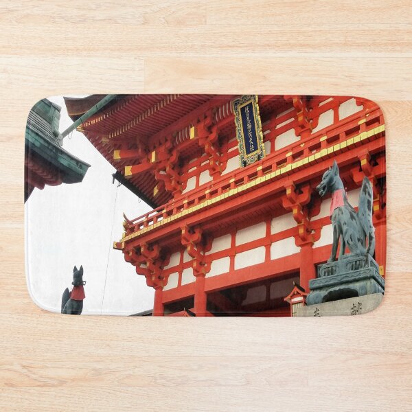 Item preview, Fushimi Inari-taisha Shrine in Kyoto, Japan designed and sold by Wisps & Whiskers Designs.