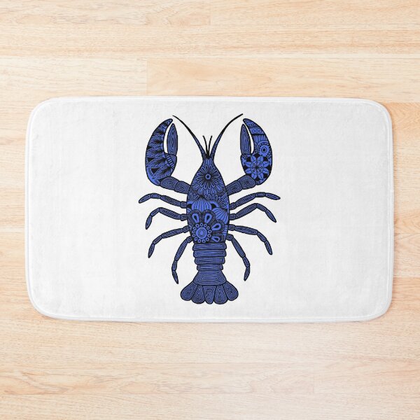 Item preview, Lobster (black and blue, vertical) designed and sold by Calen  Picard-Carroll.