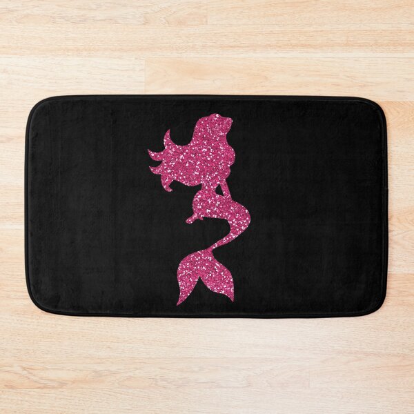 Item preview, Glitter Mermaid in Cerise designed and sold by WisdomInspired.
