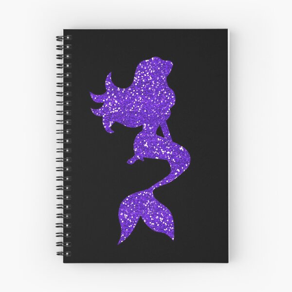 Item preview, Glitter Mermaid in Violet Purple designed and sold by WisdomInspired.