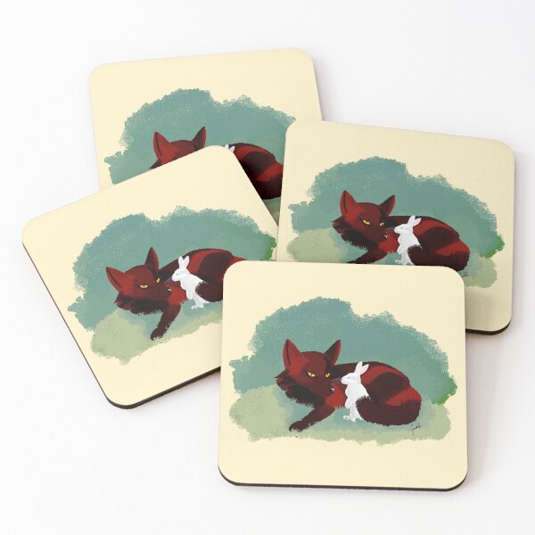 Item preview, Fox and Hare chilling designed and sold by acsalva.