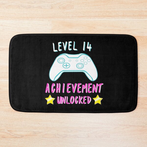 Item preview, Level 14 Birthday Achievement Unlocked Video Gamer designed and sold by NicholiCosplay.