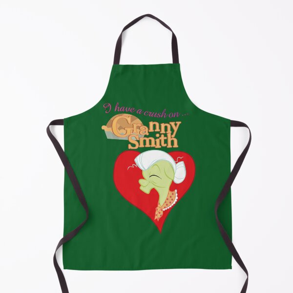 Item preview, I have a crush on... Granny Smith - with text designed and sold by Stinkehund.