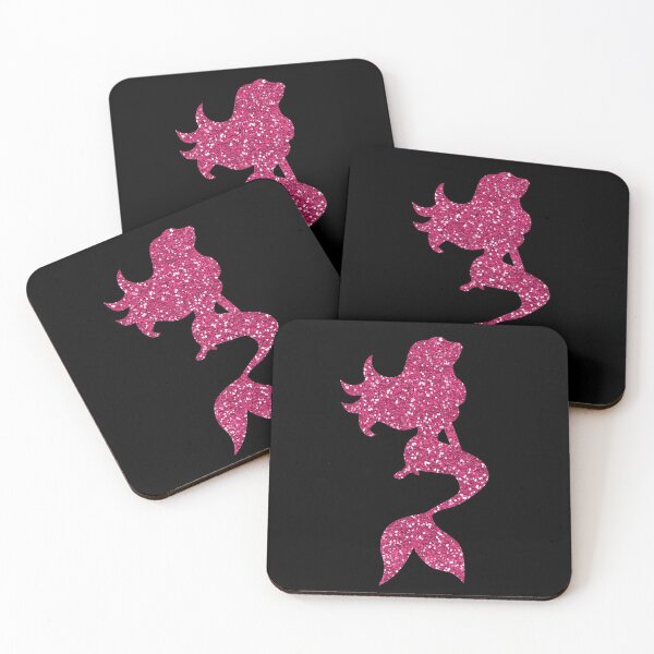 Item preview, Glitter Mermaid in Cerise designed and sold by WisdomInspired.