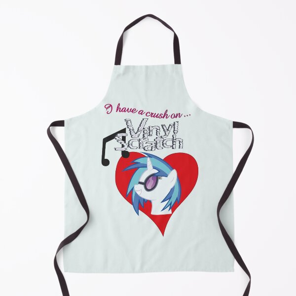 Item preview, I have a crush on... Vinyl Scratch - with text designed and sold by Stinkehund.