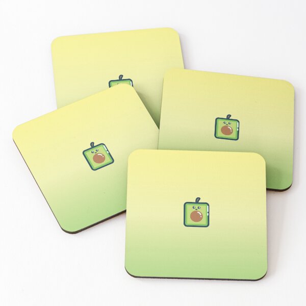Item preview, Cute Square Avocado Illustration  Panic-Graphics designed and sold by Panic-Graphics.