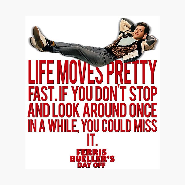 Ferris Bueller's Day Off Photographic Print