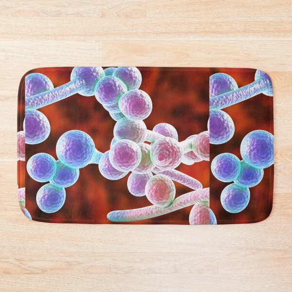 Item preview, CANDIDA FUNGI MICROSCOPE IMAGE PHOTO...Micro designed and sold by Hippiesole.