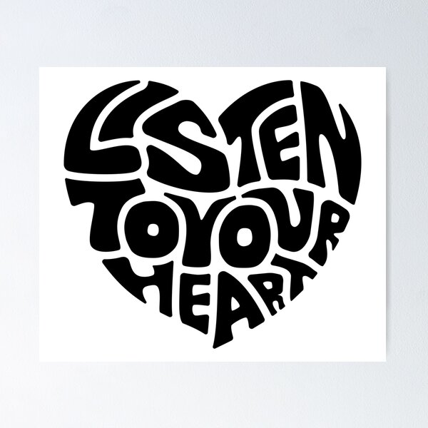Item preview, Listen To Your Heart designed and sold by Vobine.