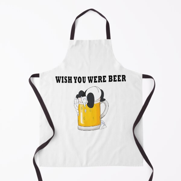 Item preview, Wish You Were Beer - Funny Panda designed and sold by BandOfThePand.
