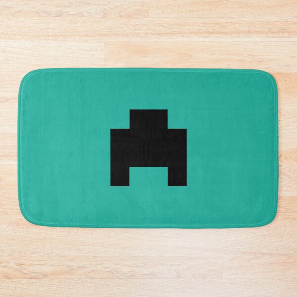 Item preview, Creeper Face - Aqua designed and sold by BlusparkStudio.