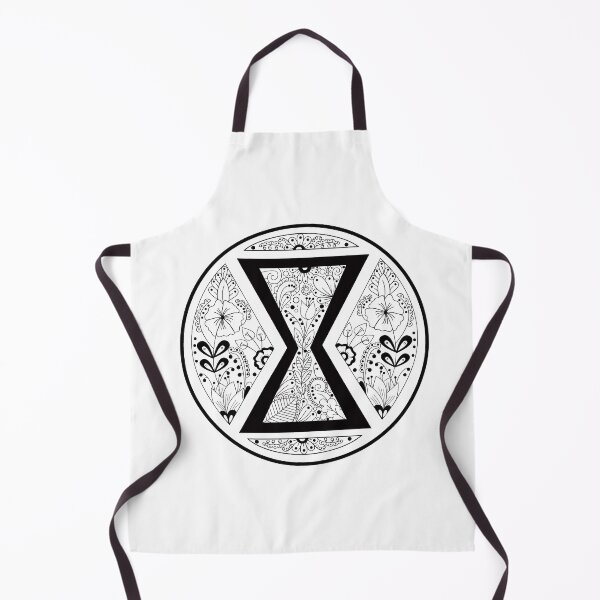Item preview, Black Widow Mandala Black and White designed and sold by LotusArtStudio.