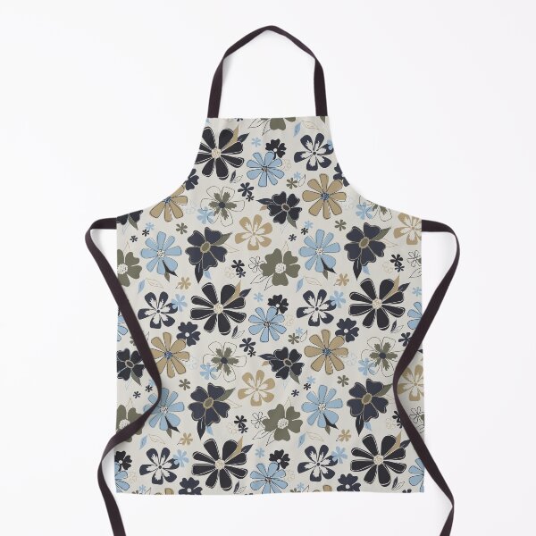 Item preview, Blue Outline Floral designed and sold by StudioPosies.