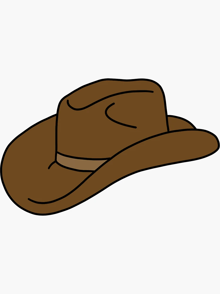 brown cowboy hat