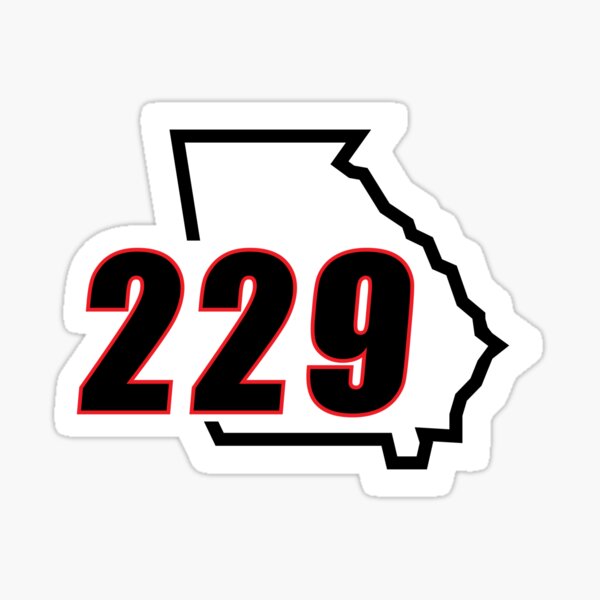 Area Code 229 Stickers Redbubble