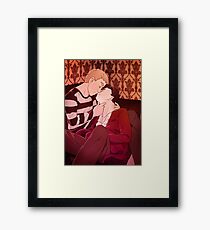 Cuddle Framed Print
