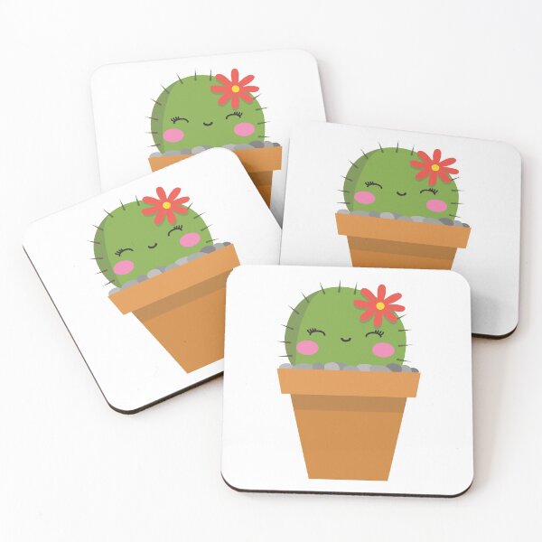 Item preview, cactus, kawaii cactus, botanical, cute plant designed and sold by Terevela.