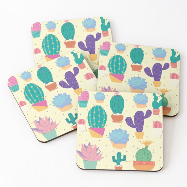 Item preview, Cacti Collection- Colorful Cacti Pattern designed and sold by EvaWolf.