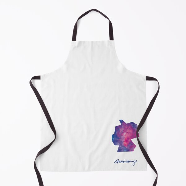 Item preview, Germany Map in Watercolor (Purple, Blue and Pink) designed and sold by Geometricshow.