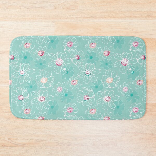 Item preview, Hand drawn White Cosmos flowers designed and sold by Sarah Hearfield.