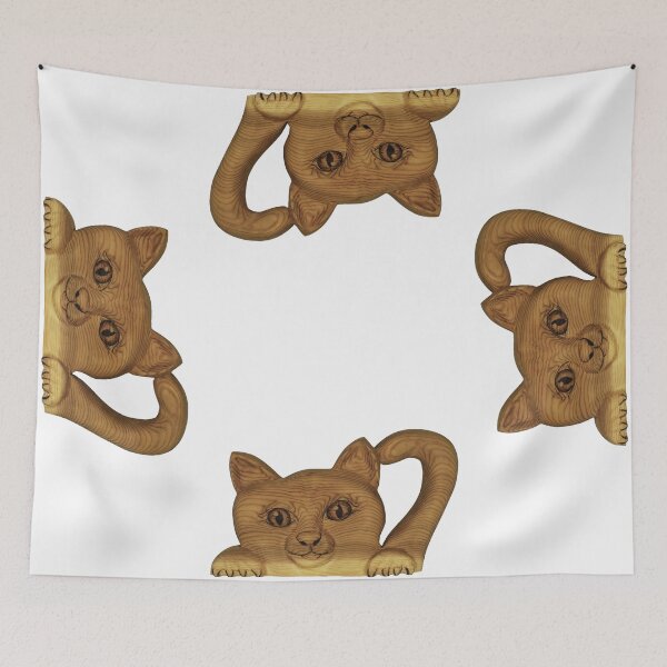Item preview, Curious Cat  designed and sold by SignsOfSpirit.