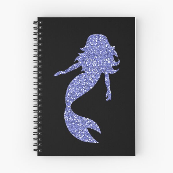 Item preview, Glitter Mermaid in Blue designed and sold by WisdomInspired.