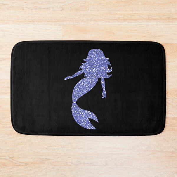 Item preview, Glitter Mermaid in Blue designed and sold by WisdomInspired.