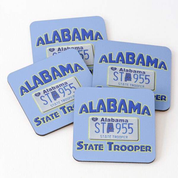Item preview, Alabama Trooper License Plate designed and sold by Lawrence Baird.