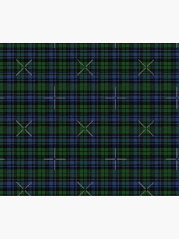Black Watch Ancient Original Scottish Tartan by DiamondWillow