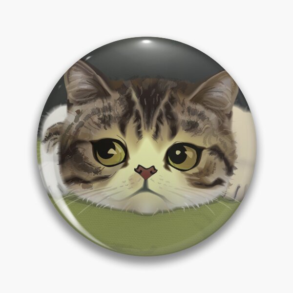 Item preview, Cat in Rock Garden designed and sold by Wolfberry Studio.