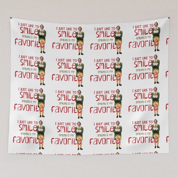 Item preview, Buddy Elf says I just like to smile designed and sold by Finde.