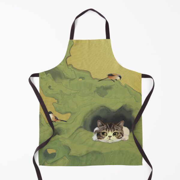 Item preview, Cat in Rock Garden designed and sold by Wolfberry Studio.