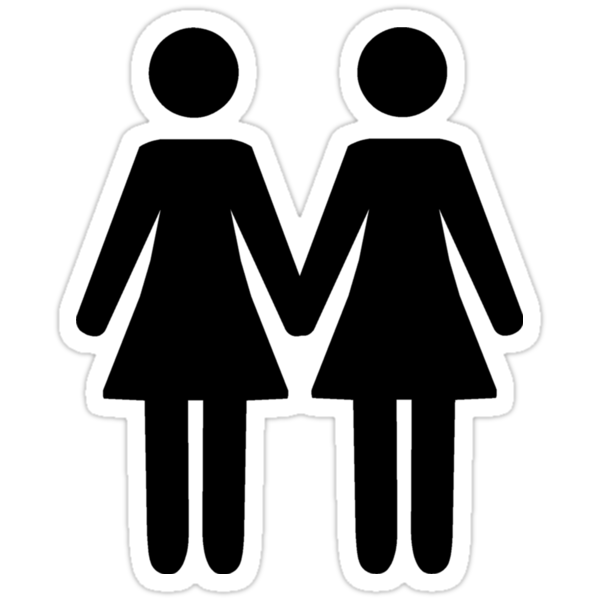 Lesbian Couple Stickers By Sweetsixty Redbubble 0238