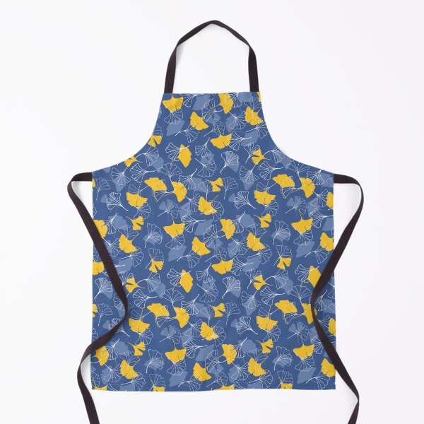 Item preview, Ginkgo Leaves Blue designed and sold by PaperFable.