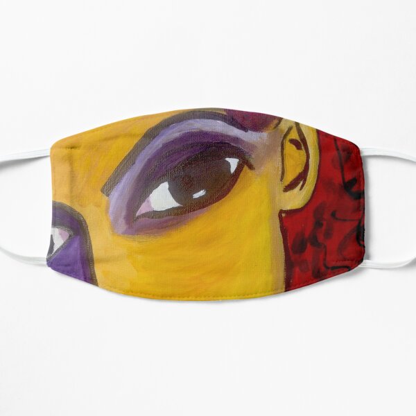 She Waits Flat Mask