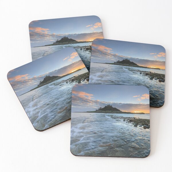 Item preview, Sunset from the Causeway (St Michael's Mount) designed and sold by bitm2007.