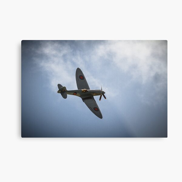 The Spitfire from The Battle of Britain Memorial Flight Metal Print