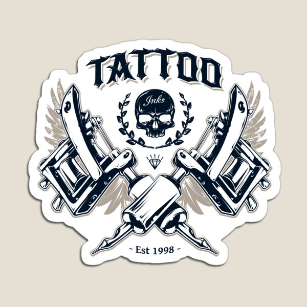 Tattoo Print Magnet