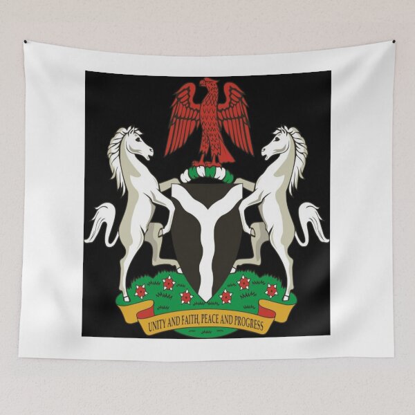 Item preview, nigerian coat of arms designed and sold by BLDAIRSH.