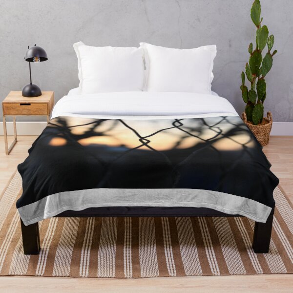 Item preview, Sunset through a fence  designed and sold by shereen96.