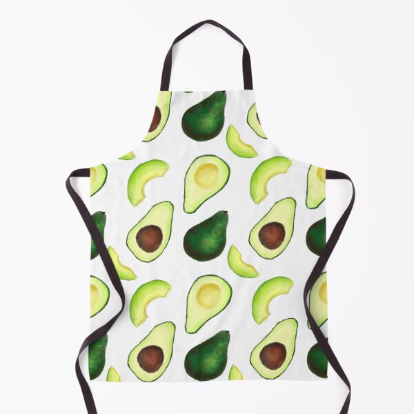 Item preview, Watercolor style avocado pattern designed and sold by KeytonDesign.