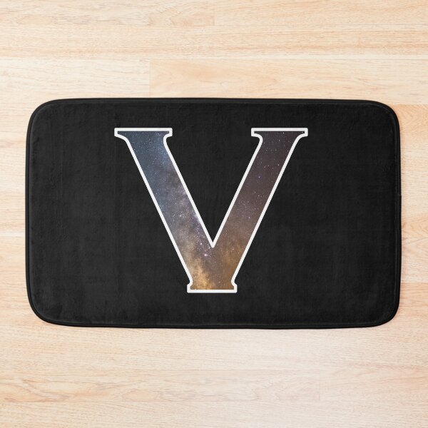 Item preview, Alphabet and galaxy design, letter V designed and sold by funnytshirtco.