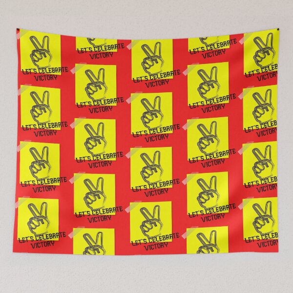 Item preview, lets celebrate victory Symbol  designed and sold by prem sai.