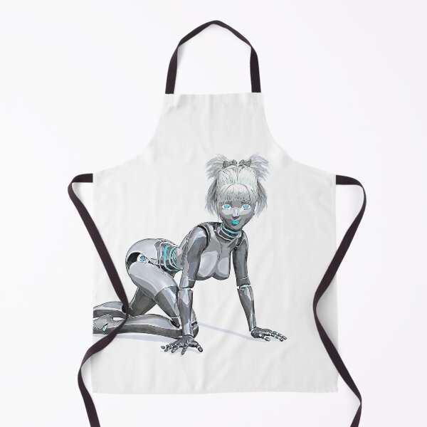 Item preview, Silver Bot Pinup designed and sold by Art By The Coco.